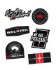 Stickers (Primary Red / Two-Tone)