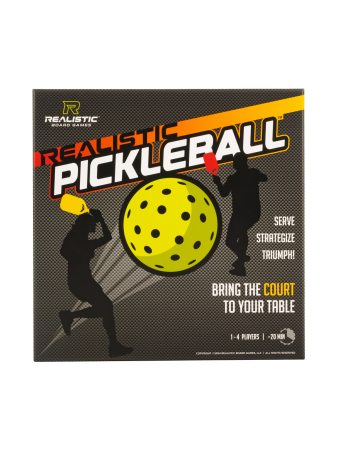 Realistic Pickleball Board Game