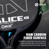 Onix Malice Open Throat Raw Carbon 14mm