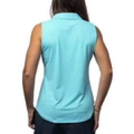 Women's Scales Pickleball SleevelessPolo